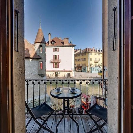 Le Balcon Perriere I - Charming Apartment With Direct View Of The Thiou Annecy Exterior foto