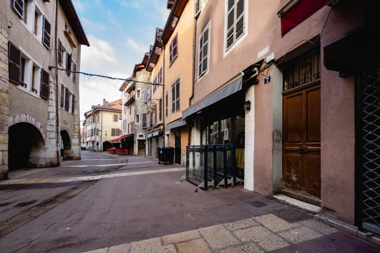 Le Balcon Perriere I - Charming Apartment With Direct View Of The Thiou Annecy Exterior foto